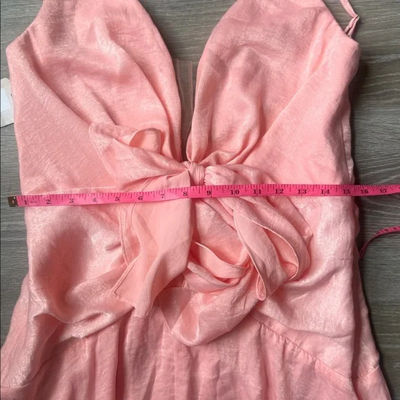 NEW KATIE MAY Sway Zee Dress in Dusty Rose Large - Picture 13 of 14